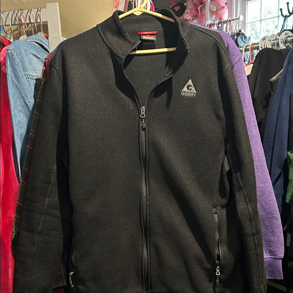 Gerry 24 pit  Black Lightweight Jacket size, medium, no Tag